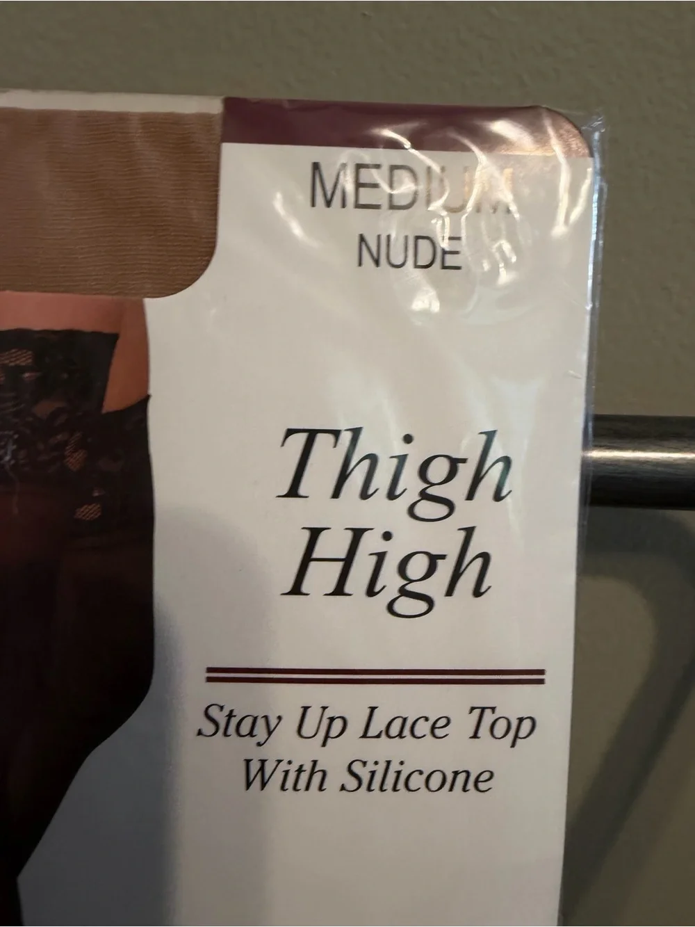 NIP On The Go Nude Thigh High Stockings Medium